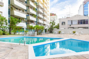 Гостиница Flat Luxuoso Coração de Copacabana  Рио-Де-Жанейро